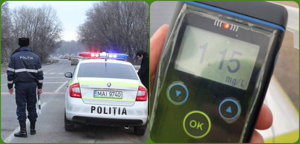 În stare de ebrietate avansată, conducea haotic pe străzile din Chișinău. Șoferul s-a ales cu un dosar penal